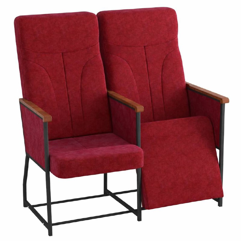 Крісло секційне MEBLIX "Магістр Універсал" з дерев'яними підлокітниками 2 секції